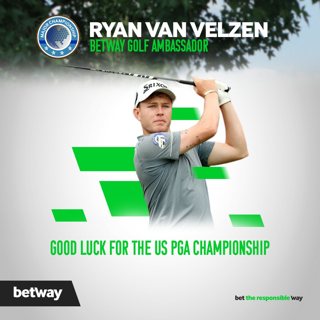 ⛳️Good luck to Ryan van Velzen who tees off tomorrow in his 1st ever major - The PGA Championship! @PGAChampionship #pgachampionship