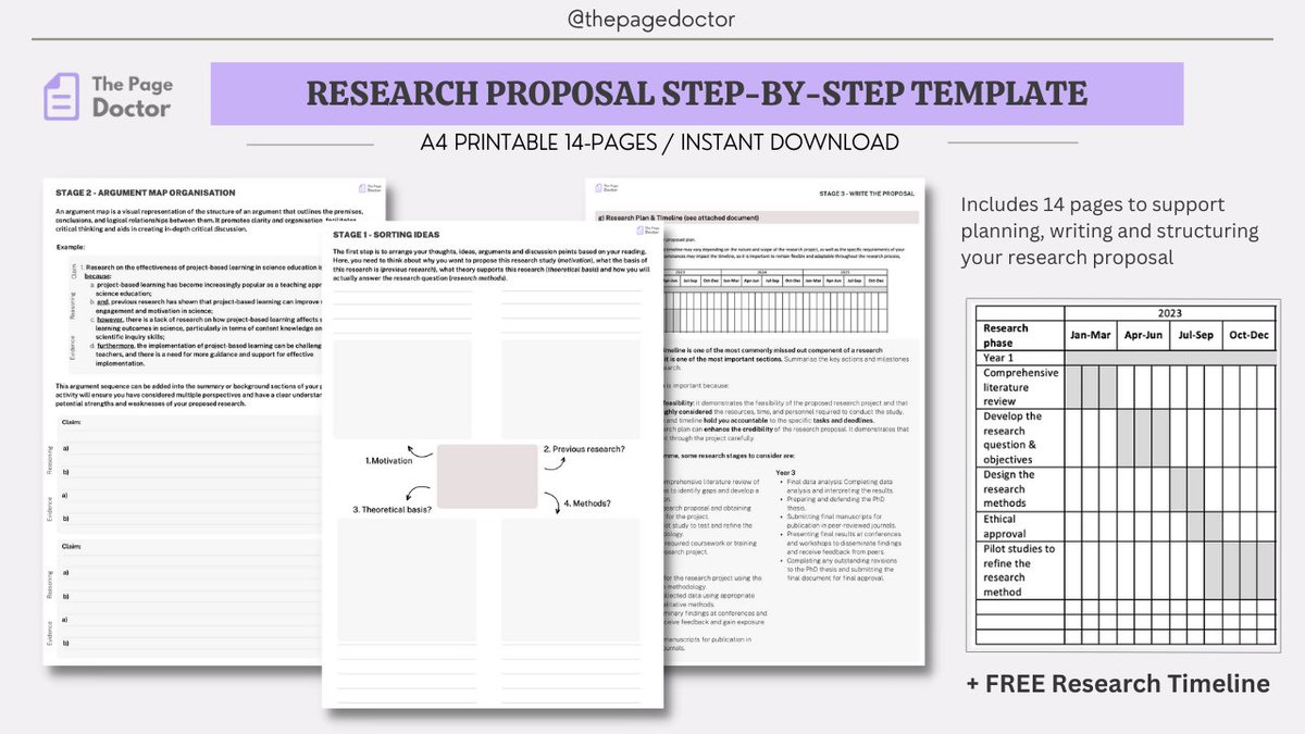 If you're writing a research proposal, I have developed an ultimate writing guide. 

This template will get you accepted into a research programme. 

Get it here 👉🏽 resources.thepagedoctor.com/l/researchprop… @ThePageDr