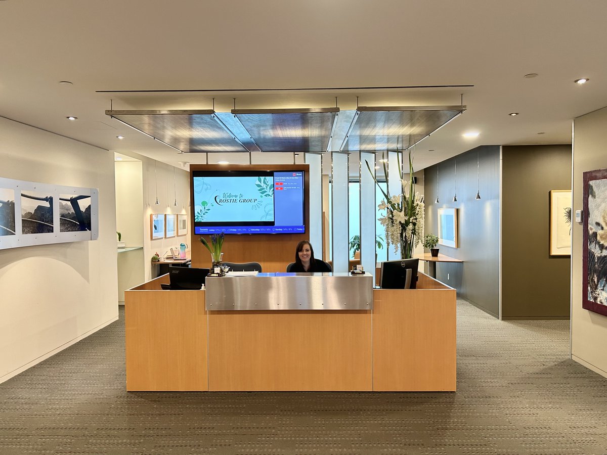 At The Rostie Group, we offer reception as a service for your business. We'll handle customer inquiries and forward important information to you. Let us take care of it! Get in touch to learn more at 416-214-1840. #workspace #virtualoffice #waterparkplace