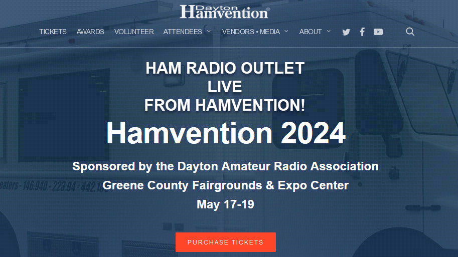 Watch Ham Radio Outlet's LIVE broadcasts on YouTube from the Dayton Hamvention throughout the show. 
HRO YouTube: youtube.com/@hamradiooutlet

See all our products here: hamradio.com
#HamRadioOutlet #HRO #amateurradio #radioamateur #hamradio #hamradiooperator