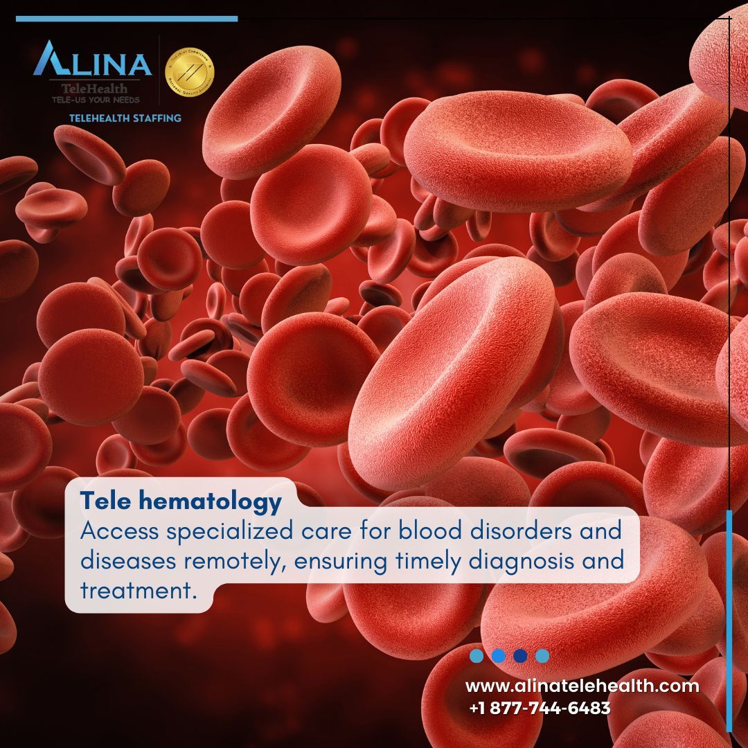 Unlocking hematological expertise from afar: Your pathway to precision care is just a click away. Experience remote hematology consultations with ease.

Join hands with us for a healthier, more connected tomorrow.  
🌐alinatelehealth.com  📞+1  877-744-6483

#TeleHealth