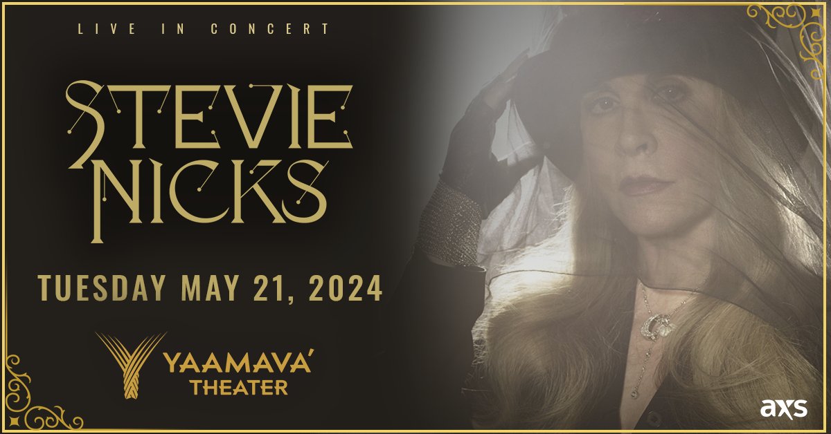 On the edge of our seats. 🤩

YOU have a chance to win 🎟️ to see @StevieNicks at #YaamavaTheater. Head over to our Instagram for more details.

#AllRoadsLeadtoYaamava