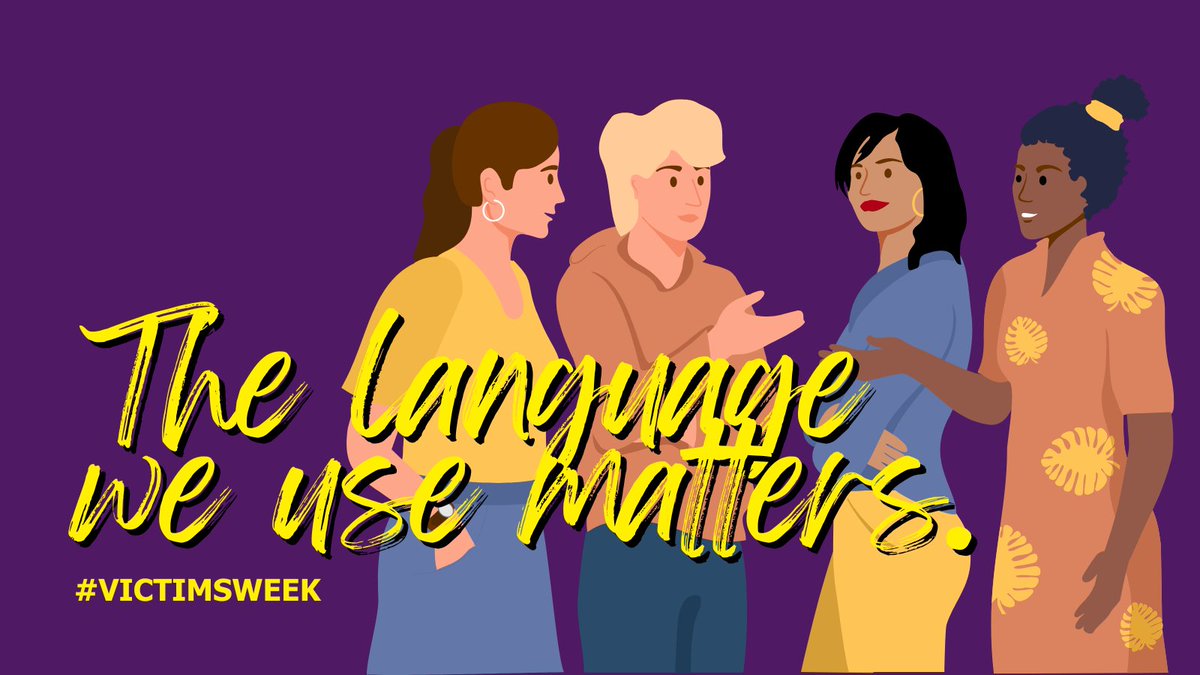 Victim or survivor? The language we use when speaking about gender-based violence matters! Learn more about the importance of language: ow.ly/5CXJ50RCWQh. #GBV #VictimsWeek #VictimsWeek2024 #intimatepartnerviolence