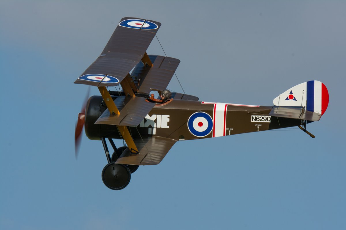 Air Show Announcement! The Fokker DR1 is the joining the line up for our Military Air Show on Sunday June 2nd and will be flying alongside our Sopwith Triplane! shuttleworth.org/military-weeke…