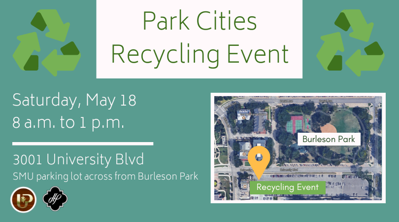 Here is another chance to clear out your garage, attic and closets of old financial and medical documents, outdated or unused electronics and even clothing and furniture. We hope to see you this Saturday from 8 a.m. to 1 p.m.♻️