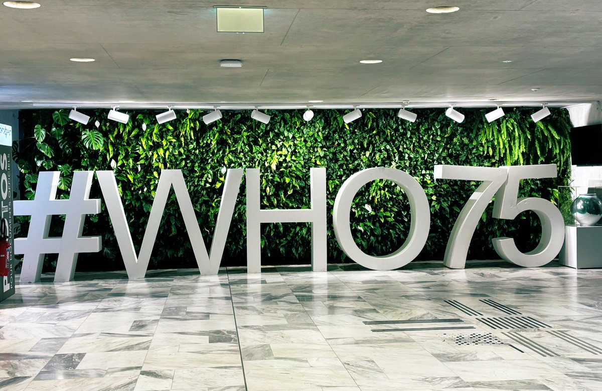 Great first week @WHO! 

Delving into crucial discussions on gender equality, equity, and rights with passionate leaders and advocates. 

Looking forward to the upcoming World Health Assembly, around the corner!

#HealthForAll #LNOB #WHA77