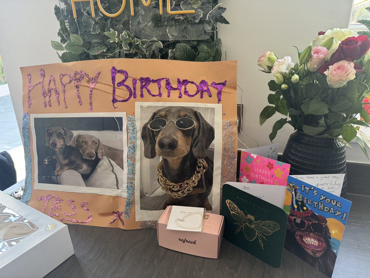 Big thank you to #teamweaver and patients for their cards and gifts for my birthday! Even though I’m being a birthday Scrooge 🥳❤️