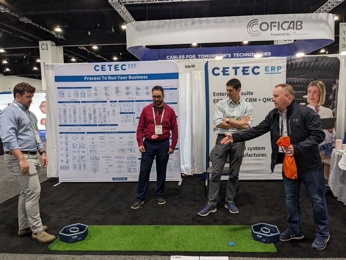 Come see us at EWPTE booth 1324 and play for a Major Award! #cetecerp #erp #clouderp #ewpte #tradeshow