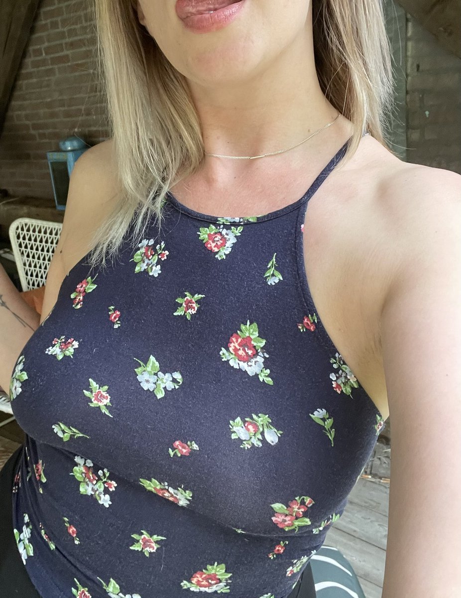 Miss_AvaFox's tweet photo. Do you think I need to wear a bra? High time for a new one. Who’s the lucky sub that gets to pay for it? https://t.co/7qIcCcsvdo