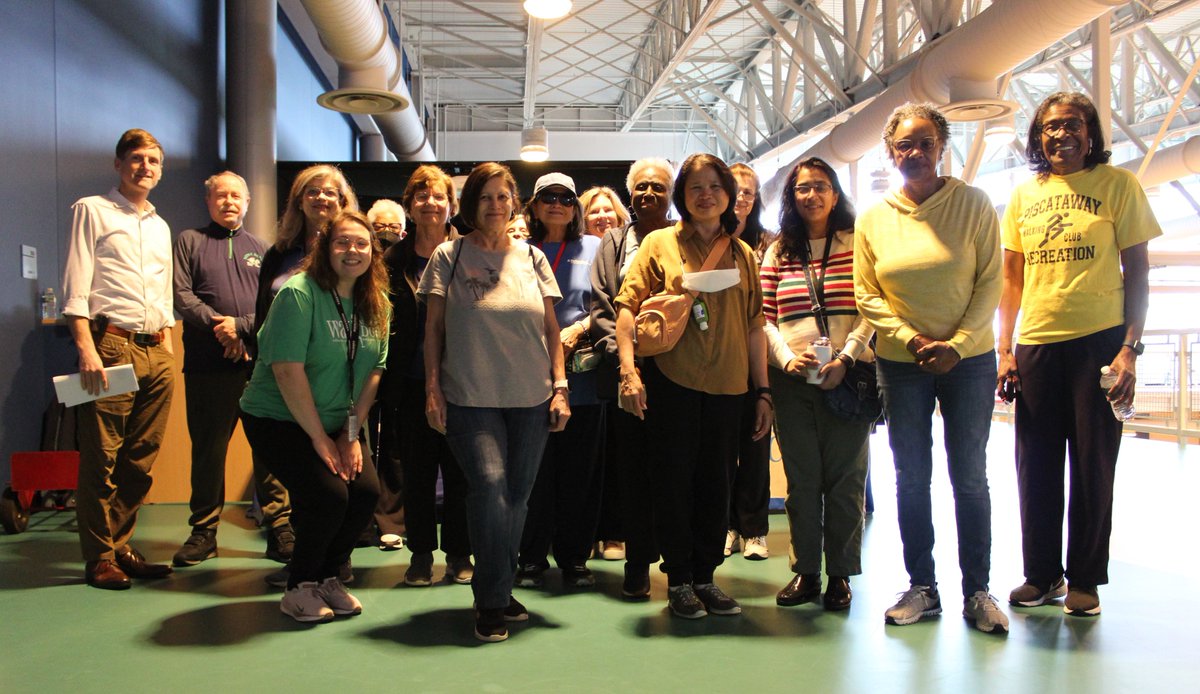 PWAYNJ's tweet image. Many thanks to @MiddlesexCntyNJ and @HMHNewJersey for coming back to The YMCA at the #Piscataway Community Center (YPCC) today for another #WalkWithADoc event.