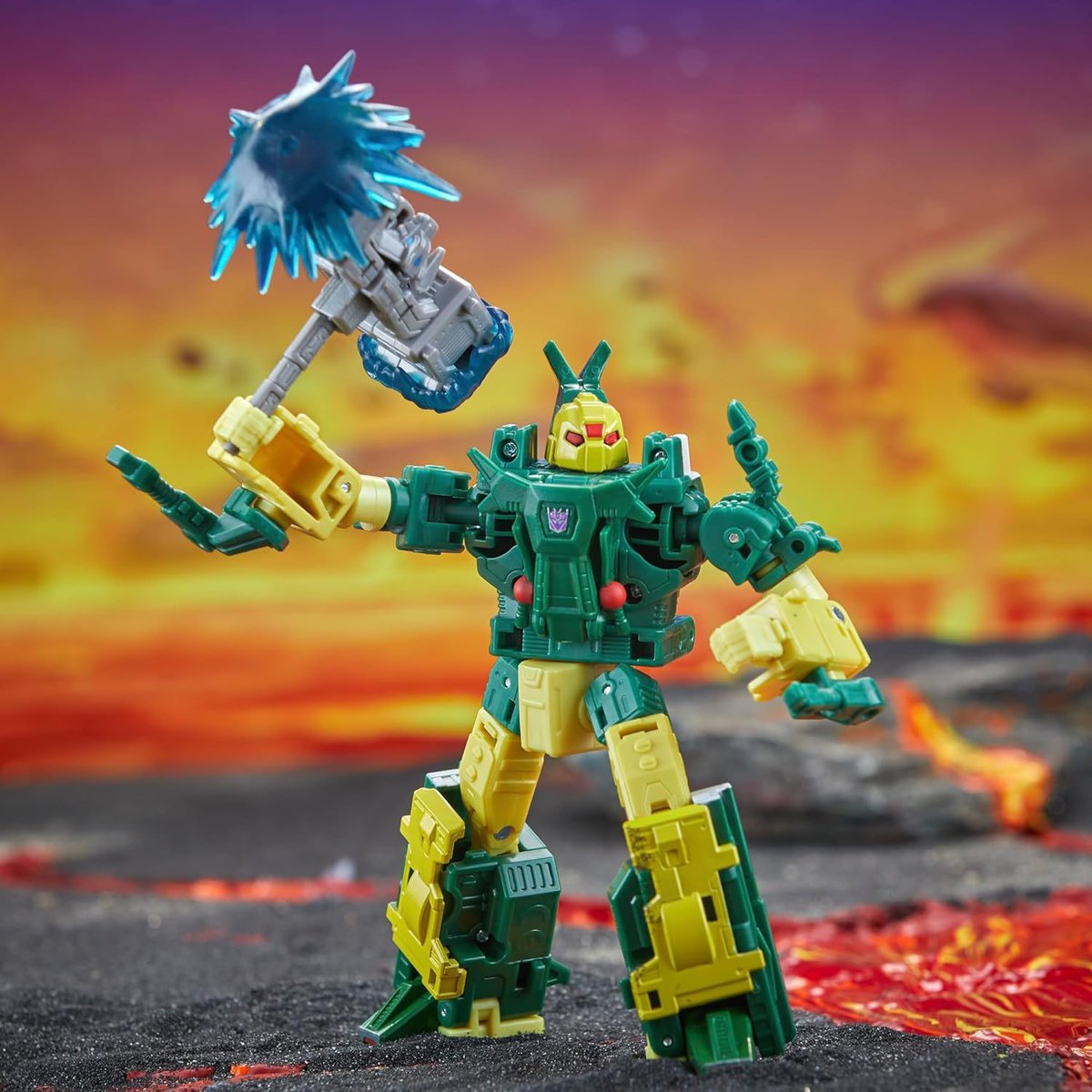 WAIT A MINUTE THERE'S ANOTHER GREEN AND YELLOW GUY WITH AN [ICONIC HAMMER]