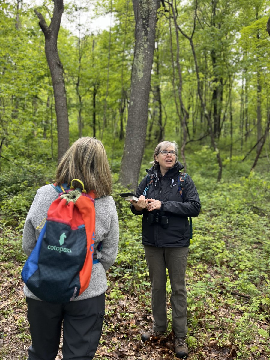 IU1 Curriculum Specialist & #RLDAmbassador Teresa joined PA @DCNRnews at @ohiopylestatepa for a #RemakeLearningDays Mother's Day Bird Hike. From flora to conservation,  don't miss their exciting calendar of events!  #RemakeDaysSWPA @remakelearning @RemakeDays