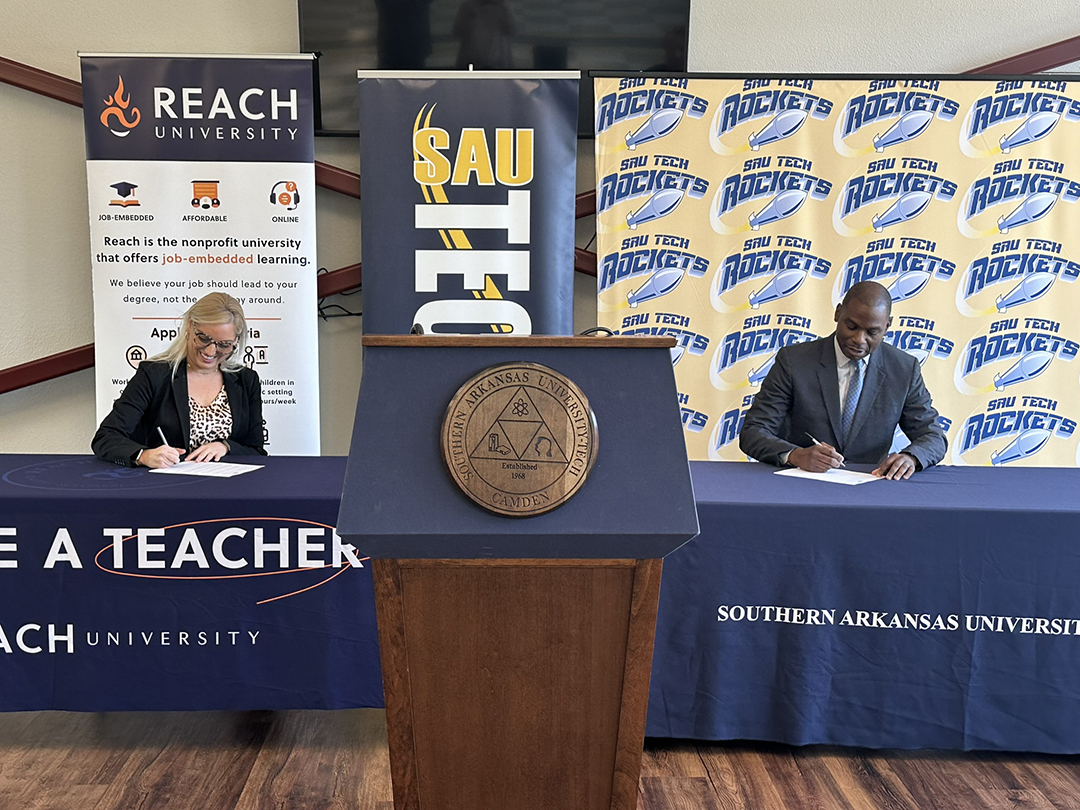 📢Calling all SAU Tech students & grads! Today, we are proud to launch the “Associate to Bachelor’s Degree Transfer Pathway” with Reach University! Read the full news: sautech.edu or bit.ly/3youaH9 #Job2Degree #CommunityCollege #University #BachelorsDegree