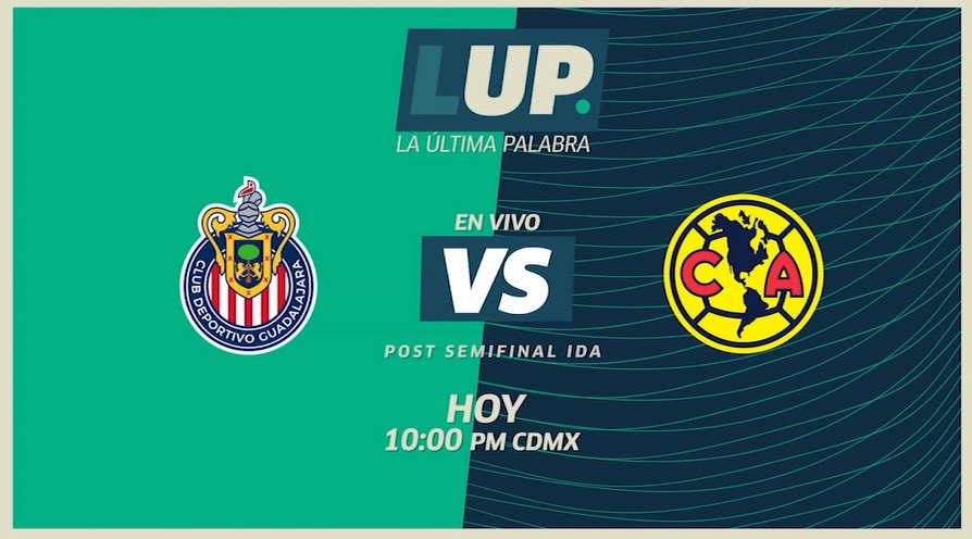 Se juega el Clásico Nacional en la Semifinal de Ida y toda la polémica estará aquí ⚽🔥 #LUP Post Chivas 🆚 América Te esperamos este miércoles en punto de las 10PM CDMX en vivo por @FOXSportsMX