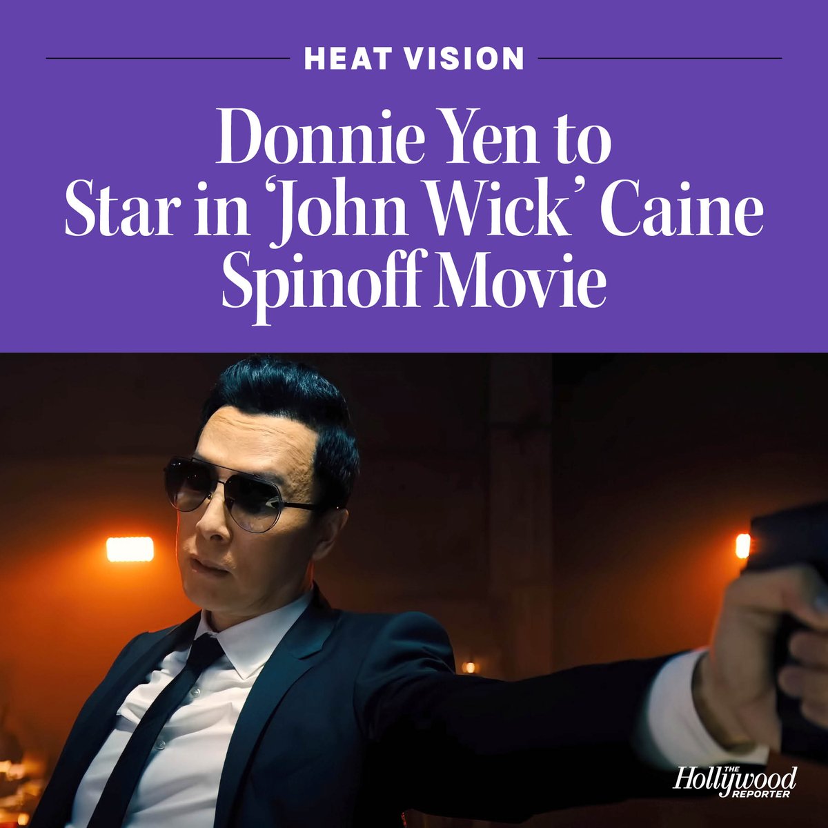 Lionsgate is developing a #JohnWick spinoff movie around Donnie Yen’s Caine assassin character from 'Chapter 4.' The film is set to shoot in Hong Kong in 2025: thr.cm/1lxMuHO