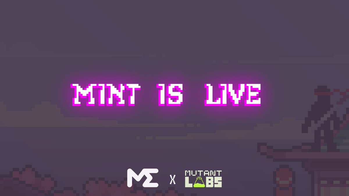 POPITS (@popitsxyz) on Twitter photo Our Mint is Live! 🥷
0.5 Sol. Public Only!
Mint a Ninja 👉 mutantlabs.xyz/popits
Launch W/ <a href="/MagicEden/">Magic Eden 🪄</a> & <a href="/MutantLabs_/">Mutant Labs</a> Our Mint is Live! 🥷
0.5 Sol. Public Only!
Mint a Ninja 👉 mutantlabs.xyz/popits
Launch W/ <a href="/MagicEden/">Magic Eden 🪄</a> & <a href="/MutantLabs_/">Mutant Labs</a>