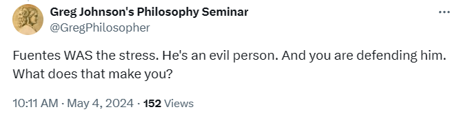 Grindr Greg Johnson is what happens when you separate White Identitarianism from Christianity. Defending surrogacy, saying child sexual abuse has no bearing on adult sexuality, and calling Nick Fuentes "evil".

No, Christ IS King &amp; the ethnostate ISN'T going to be LGBT-friendly.