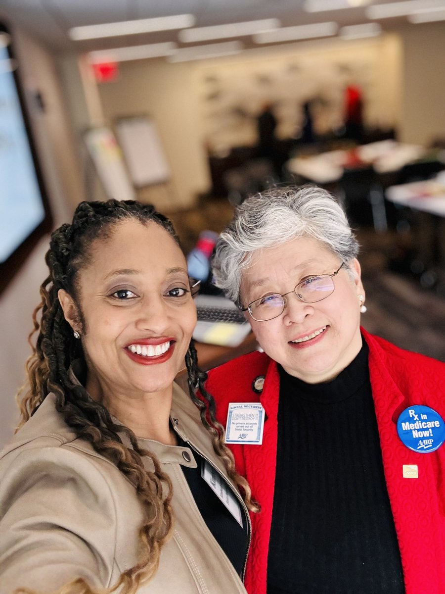 Lily, you are just a golden light in my personal & professional life! Thanks for pouring into my family! And as USUAL, your AARP History presentation was INSPIRING! @LilyLiuDC
