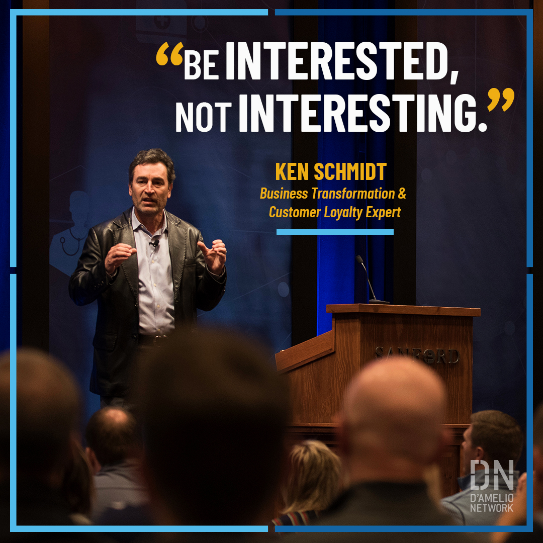 Want to know the secret to becoming irresistibly magnetic to those around you? Be the most INTERESTED person in the room. Authentic leadership expert @kenspeaksdotcom reminds us that every human's favorite topic is themselves! When you genuinely show interest in others, you
