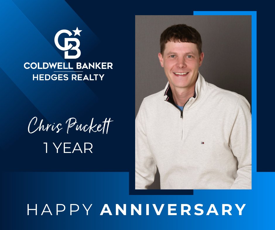 Happy Work Anniversary, Chris! Can't believe it's been 1 year already. Thank you for all your hard work and commitment to your clients and CBH!

#HappyAnniversary #RealEstate #CBH #WorkAnniversary #HomeBuying #HomeSelling #CBHrealty