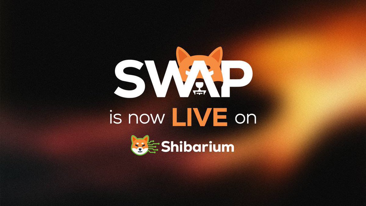 🧵 #ShibArmy the wait is finally over — ShibaSwap is coming home to Shibarium! ShibaSwap is more than just an exchange; it's where our community’s spirit meets innovation, where your community tokens not only exist but thrive
