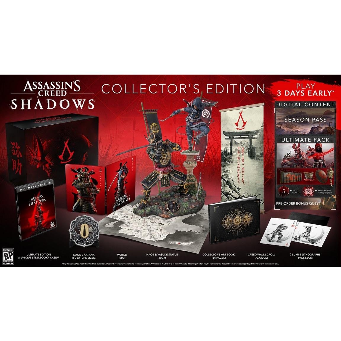 Preorder Now: Assassins Creed Shadows - Collector's Edition on GameStop #Ad #AssassinsCreed #AssassinsCreedShadows Link: finderz.info/3QMJPGz