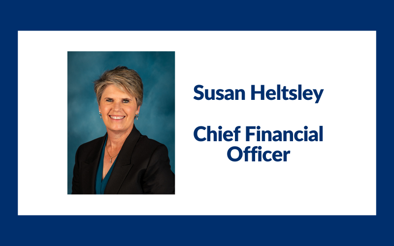 Congratulations to our new chief financial officer, Susan Heltsley! 🎉 She has served as our Finance Department director since October 2021 and has nearly 25 years of experience in government finance. She will dual-fill the position for two months with Gary Ameling until he