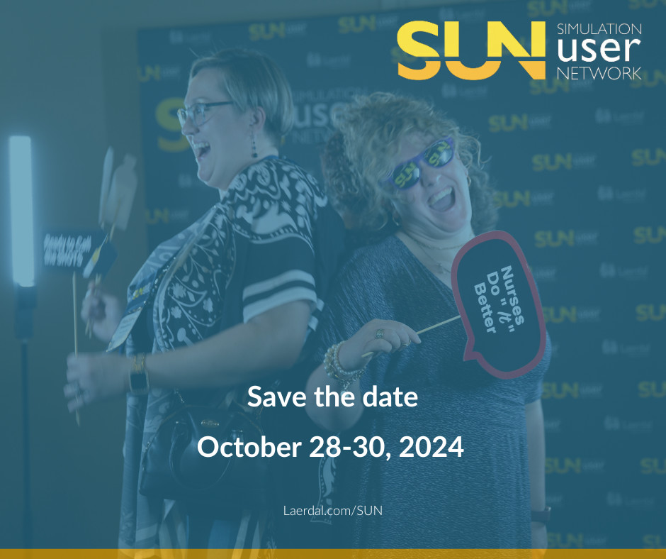 Are you a healthcare simulation enthusiast eager to learn, network and have fun? Pre-register for our upcoming Simulation User Network (SUN) Conference in Las Vegas, Nevada, from Oct 28-30! Learn more at bit.ly/3ynaZxv #ElevateYourImpact #HealthcareSimulation