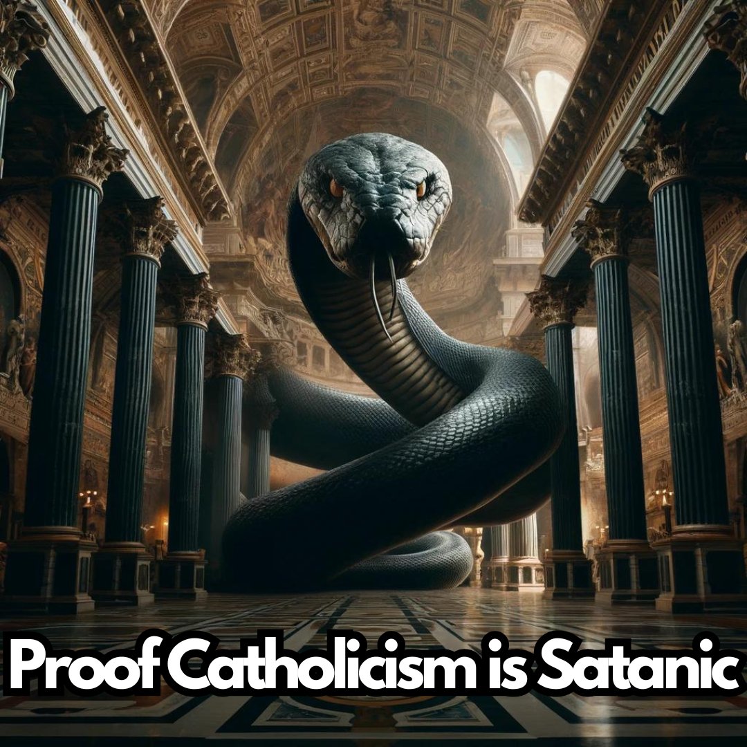 Proof Catholicism Is Satanic 1. They worship Mary not Jesus Christians know Mary sinned but Catholics pray to her/worship her 2. They changed Gen 3:15 to 'she' instead of 'he' The Pope 'infallibly declared' Mary crushed Satan but its a lie based on mistranslation 3. They