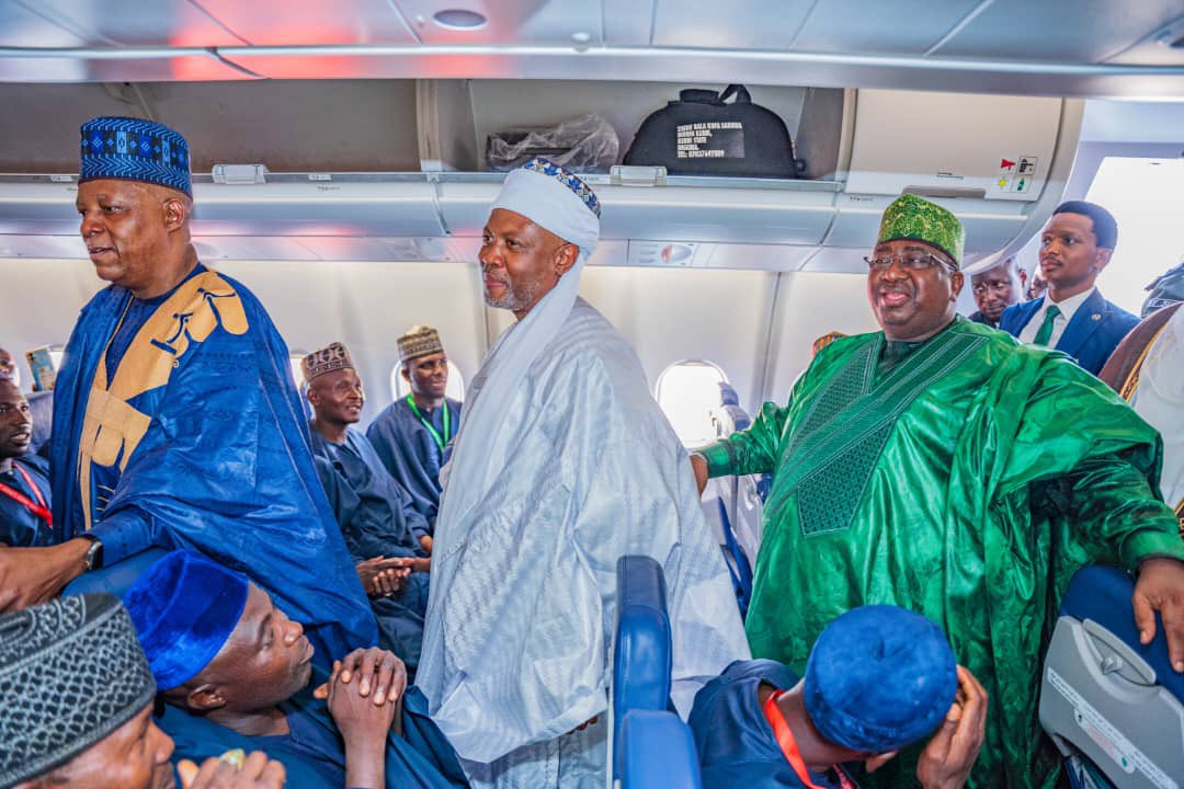 Salam, Today 15/05/2024, Inaugural flight, Flynas flight XY8002 departed Kebbi to Madinah @ 16:54hrs with 422 Kebbi pilgrims and 7 Officials. M=269, F=153 Total airlift=422 Total flights=01 Alhamdulillah, 2024 Hajj Operation has commenced.