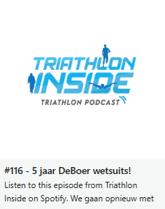 De beste triathlon podcast van Nederland, Triathlon Inside, in gesprek met Alex de Boer n.a.v. het 5 jarig bestaan van deboer wetsuits.
trikipedia.nl/2024/05/15/pod…