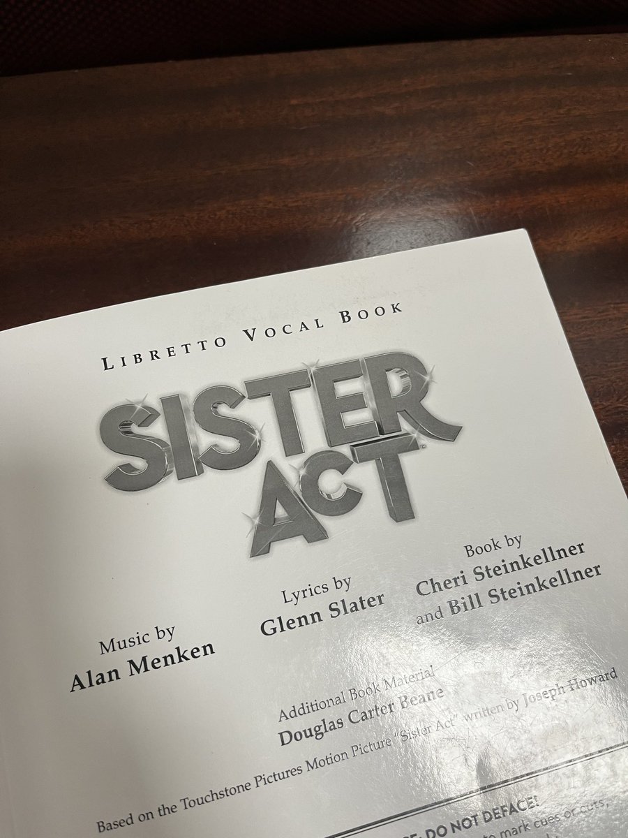 I have so much fun with my am-dram family - currently rehearsing for Sister Act. We have so much fun together at rehearsals and really does help to improve mental health. This is one of my #MomentsForMovement.