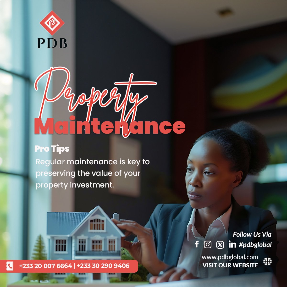 isaacgyan77's tweet photo. @pdb_global
From seasonal inspections to prompt repairs, staying on top of maintenance tasks ensures tenant satisfaction and long-term profitability. π οΈ Discover our top maintenance hacks to keep your properties in top condition!
#PropertyMaintenance #InvestmentTips #Pdbglobal https://t.co/CPYkuQp8Qa