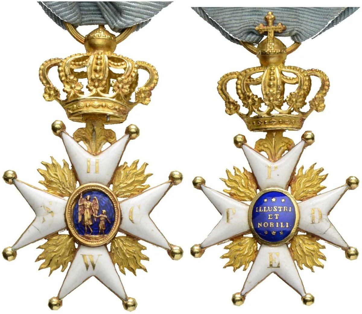 Neck Cross of the Order of the Ancient Nobility of the Four Emperors. <a href="/HREAssociation/">Holy Roman Empire Association - HREA</a>