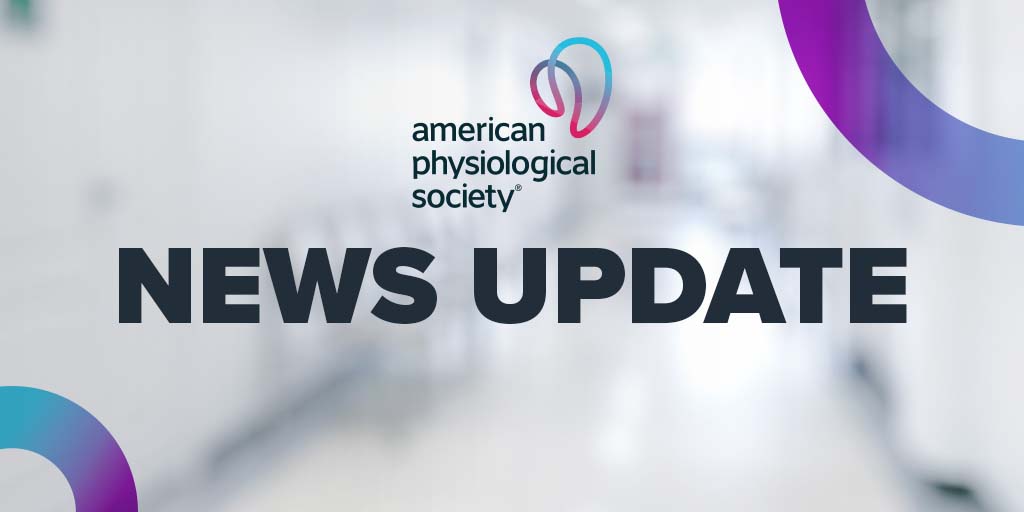 APS members: Your mid-May News Update should be in your inbox. This time around, apply for committee service, join the discussion on bylaws changes and write for the #ISpyPhysiology blog.