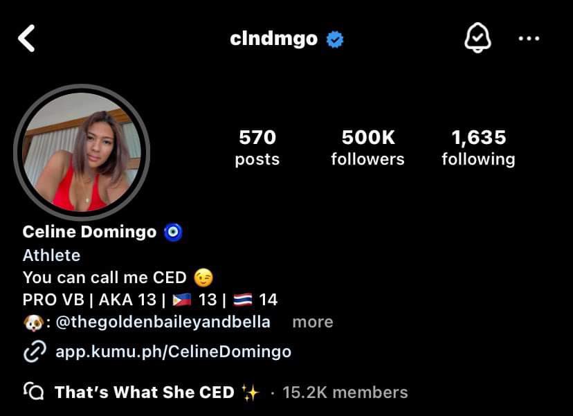 Happy 500k followers @clndmgo ✨✨ 

#CelineDomingo #CedDomingo