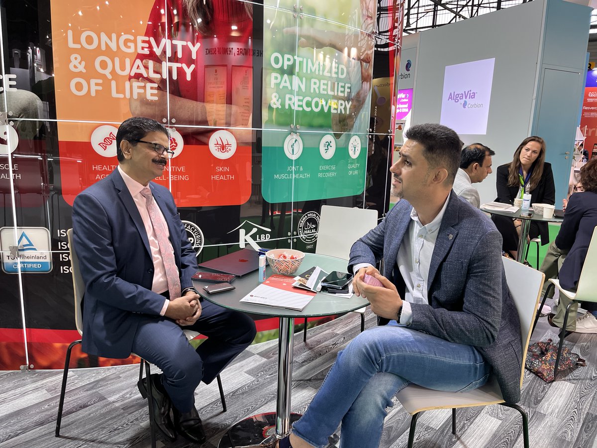 Another great day at Vitafoods Europe 2024!
 
If you missed us today, tomorrow is your last chance to Choose Good Health™ at Vitafoods Europe this year!

Drop by Stand E34 to discover our latest products, new clinical studies and consumer-centric concepts.

#VitafoodsEurope
