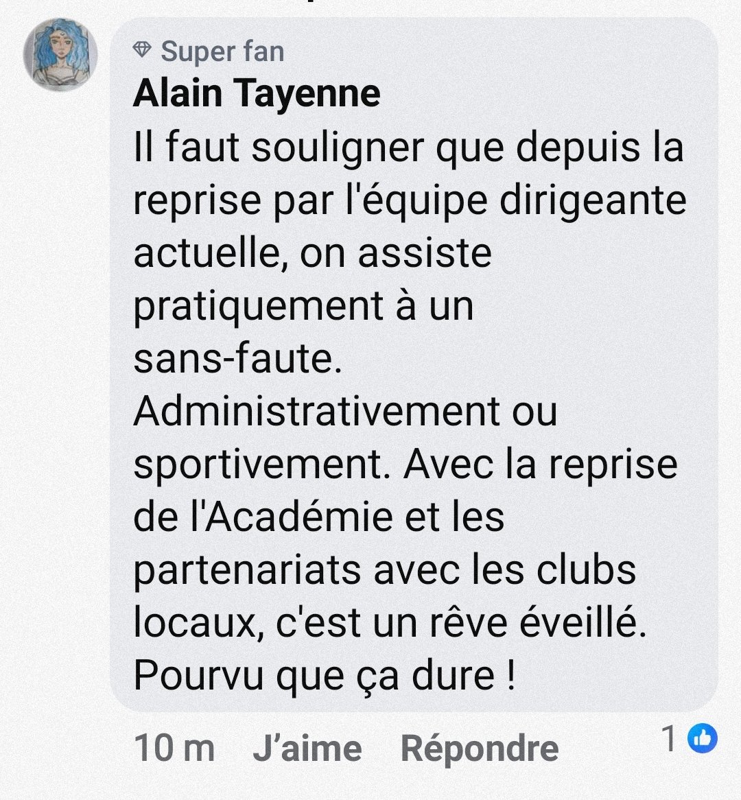 Ce n'est que le début. Nous allons grandir ensemble afin que le club rayonne dans la région et que ça rejaillisse sur nos commerçants, nos habitants, nos jeunes, nos anciens, nos étudiants. Nous visons l'excellence car  nous somme L'Excelsior.

#virtonaistousensemble