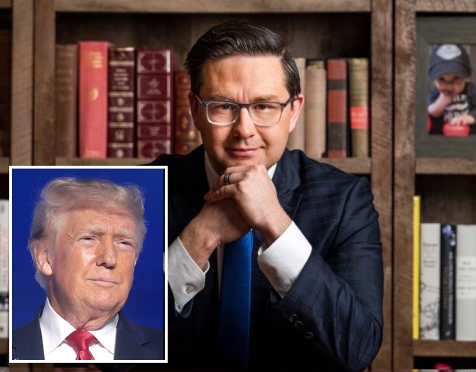 Poilievre throws hat in the ring to be Trump VP pick thebeaverton.com/2024/05/poilie…