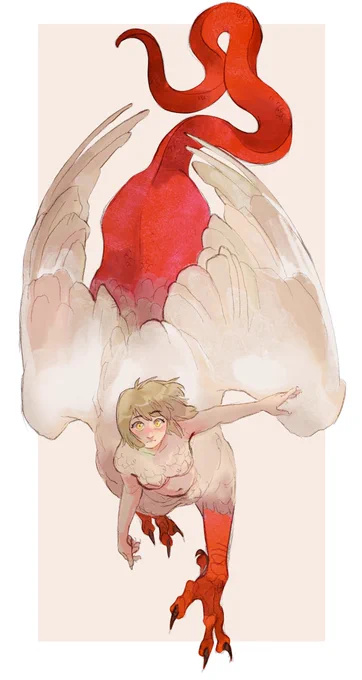 Another opportunity to draw : WINGS ( •̀ᄇ•́)ﻭ✧ 