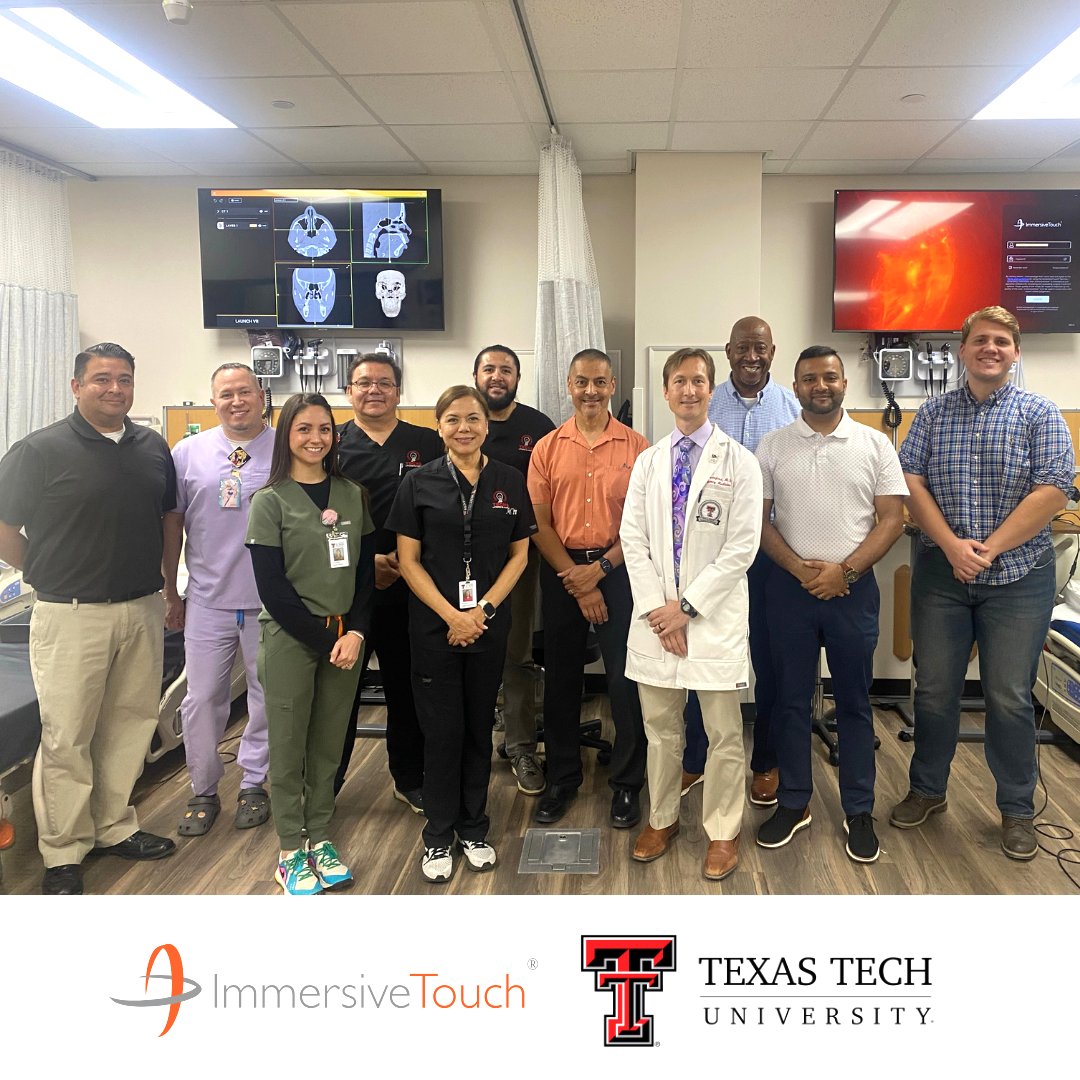 Texas Tech University selects ImmersiveTouch's ImmersiveEducation software, enhancing medical education. From anatomy exploration to diverse case studies, our platform transforms learning. They join the forefront of healthcare education innovation with cutting-edge tech. #VR