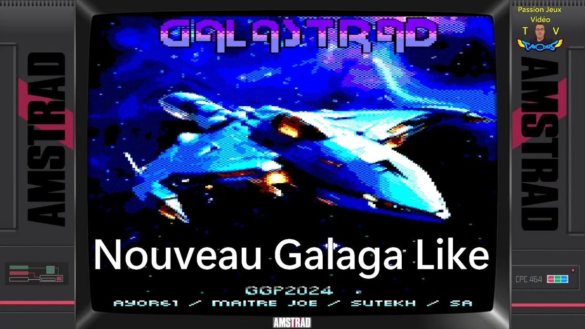 #GX4000 et #Amstrad #CPC #old - Découvrez #Galstrad (#Galaga #Like)

Voici une présentation de Galastrad, qui est un jeu de type #GALAGA pour Amstrad CPC 464 / 664 / 6128 et GX4000 avec design old school pour les plus #nostalgique d'entre nous !
youtu.be/--vgqQyXPlk