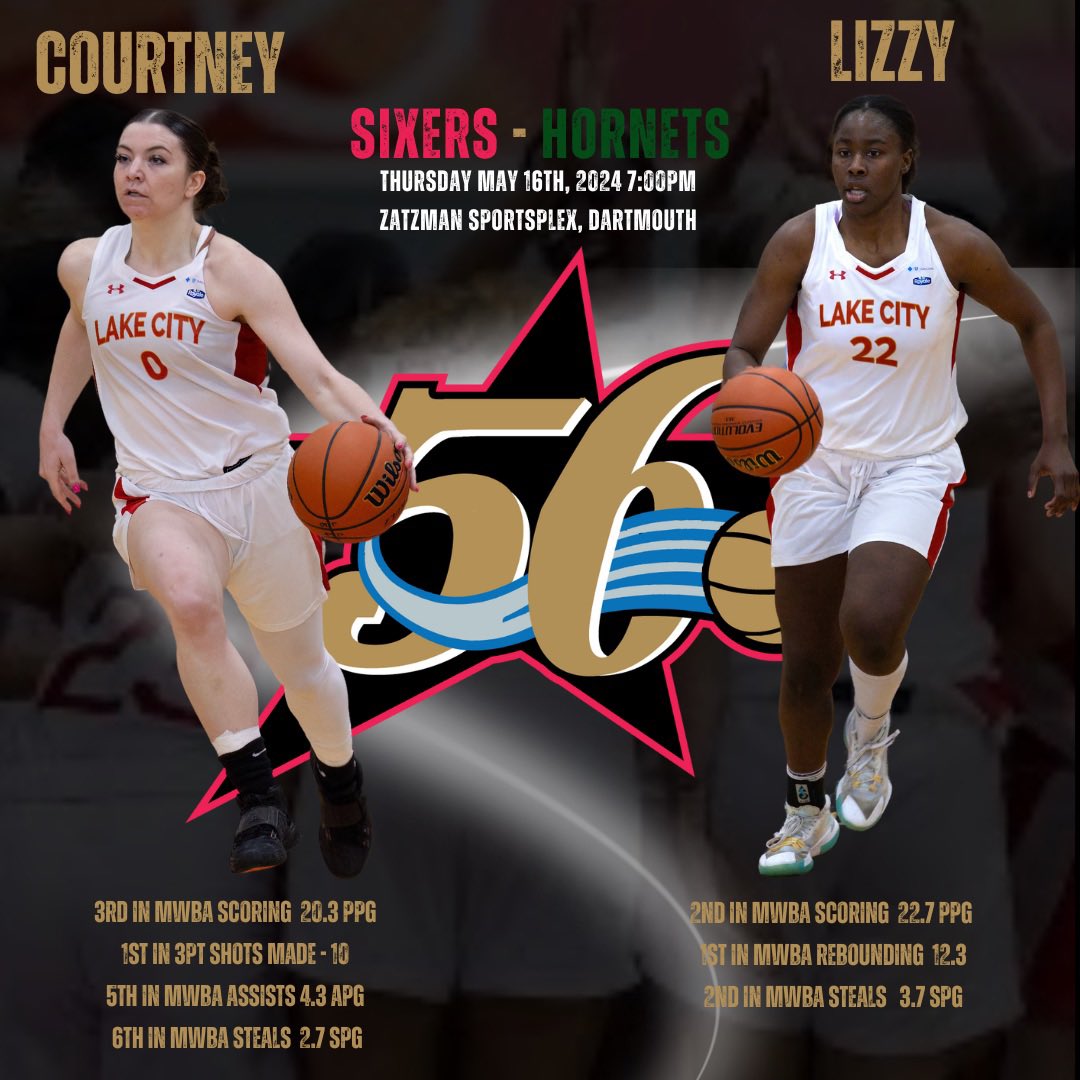 Lake City 56ers (@lakecity56ers) on Twitter photo Thursday Night Lights … <a href="/the_mwba/">Maritime Women's Basketball Association</a> style… Hornets. Sixers. in Dartmouth. #wecoming Thursday Night Lights … <a href="/the_mwba/">Maritime Women's Basketball Association</a> style… Hornets. Sixers. in Dartmouth. #wecoming