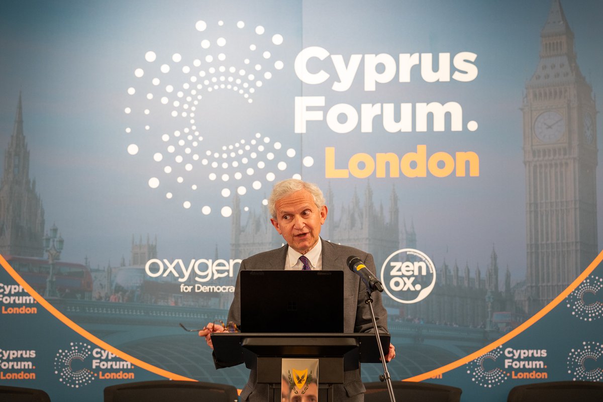 CypForum's tweet photo. Sir Geoffrey Vos, Master of the Rolls for a keynote speech at #CyprusForumLondon on the position of the MR as Head of #CivilJustice
 @oxygendemocracy @CyprusInUK @ZenoxPA @JudiciaryUK #CyprusForum #Cyprus #London https://t.co/APoDBtAWaW