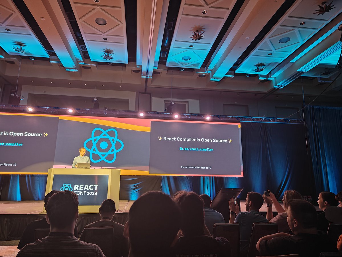 React compiler is now open source! #ReactConf