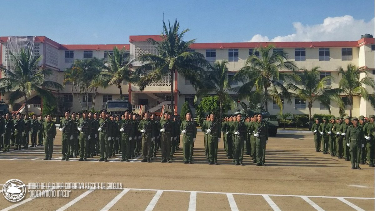 Desarrollado en la mañana de hoy 15 de mayo el Acto Político y Ceremonia Militar en ocasión del 60 Aniversario de la Unidad Militar 1448, institución que atesora un baluarte en la defensa de la Revolución. #PuebloUniformado #EstaEsLaRevolución @GHNordelo5 @MinfarC