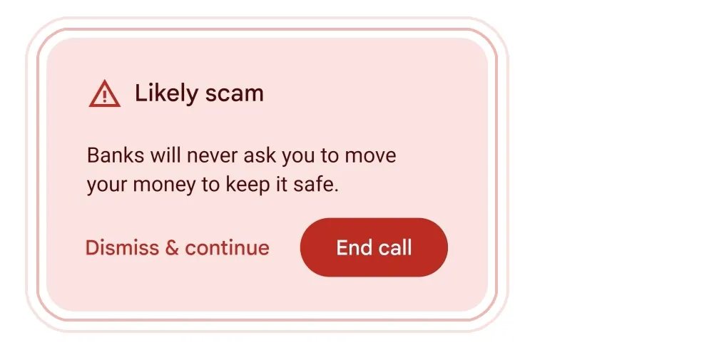 LOVE this new scam detecting feature from Google Gemini. It detects conversation patterns commonly associated with scams (like asking for gift cards or password resets). It uses Google Gemini Nano, which lives on an Android device and keeps conversations private.