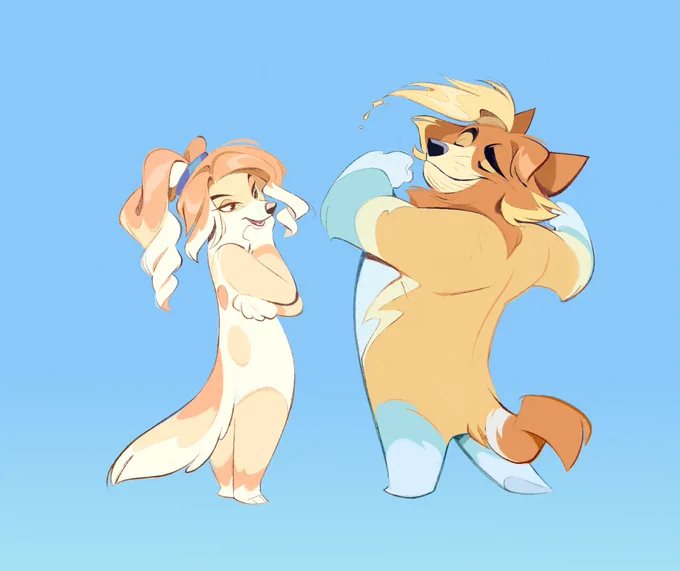 Those Heeler lads and their irresistible charm~  