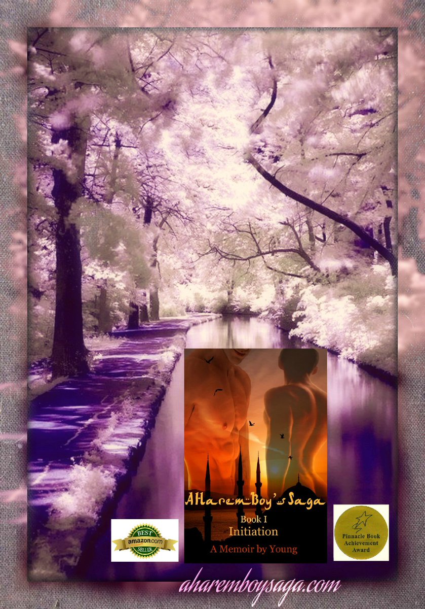 What a beautiful feeling to be alive under the blooms of the cherry blossom trees. INITIATION amzn.to/2QxwhxN is an autobiography of a young man's enlightening coming-of-age secret education in a male harem known only to a few. #BookBoost #AuthorUpRoar