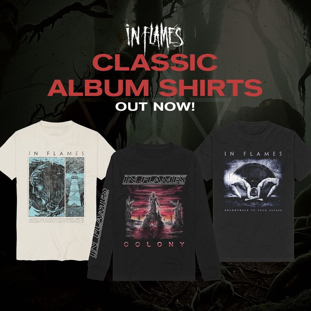 🚨NEW MERCH🚨 
Head over to our store to grab some reissue vinyl and tees NOW